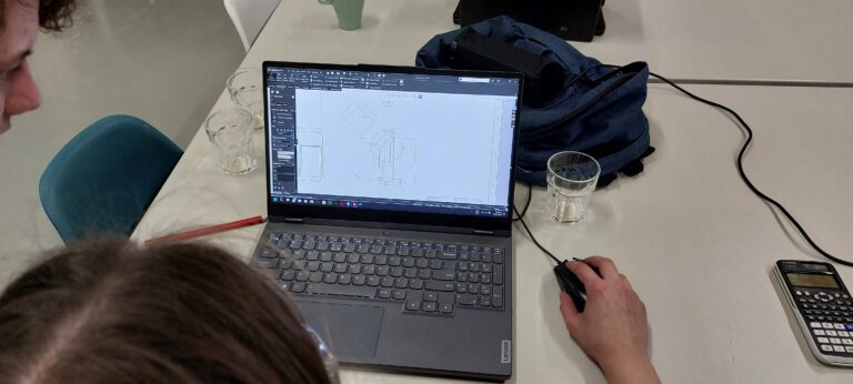 Designing a game piece in SolidWorks CAD software