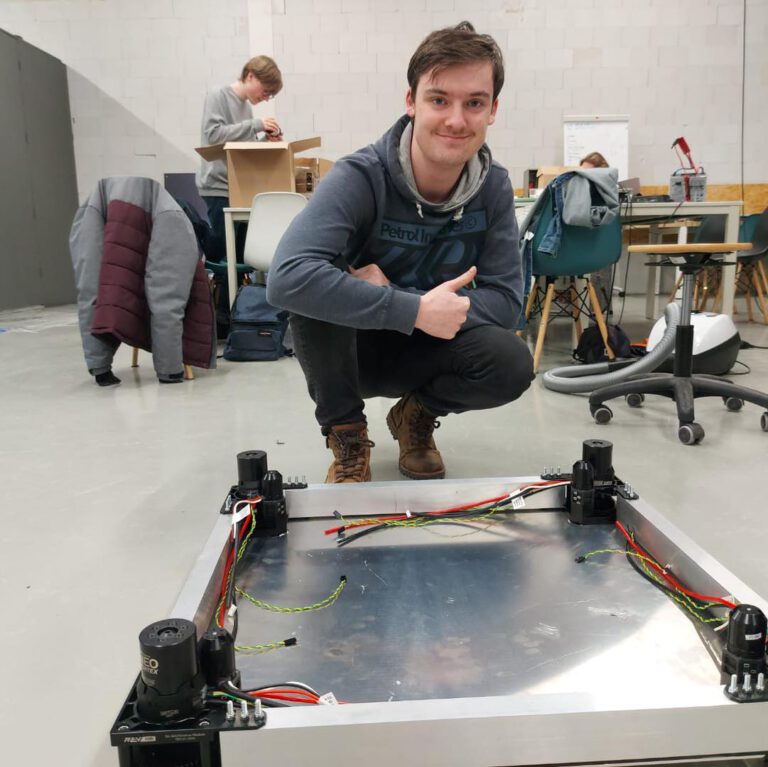 The assembled drivetrain