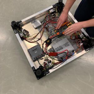 The PDH is being mounted on the robot