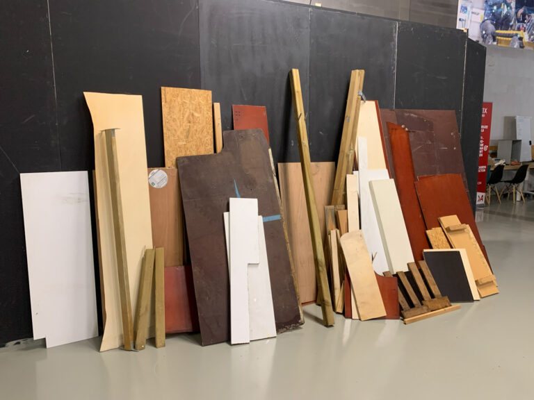 A collection of wood for the game elements