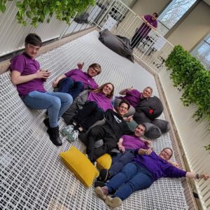 Team picture taken at the FLL West-Brabant regional finals